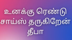 Read more about the article kaamakathaikal2023 உனக்கு ரெண்டு சாய்ஸ் தருகிறேன் தீபா