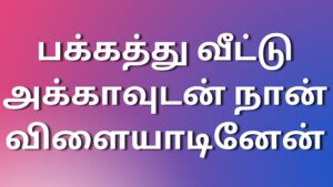 Read more about the article tamilsex kadhaikal பக்கத்து வீட்டு அக்காவுடன் நான் விளையாடினேன்