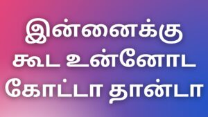 Read more about the article tamilthevdiyakadhaikal இன்னைக்கு கூட உன்னோட கோட்டா தான்டா