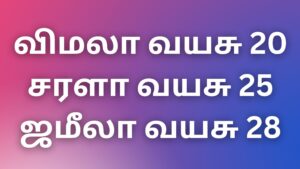 Read more about the article tamilthevdiyakathaigal விமலா வயசு 20 , சரளா வயசு 25 , ஜமீலா வயசு 28