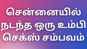 Read more about the article aththai kamakadhaigal சென்னையில் நடந்த ஒரு உம்பி செக்ஸ் சம்பவம்